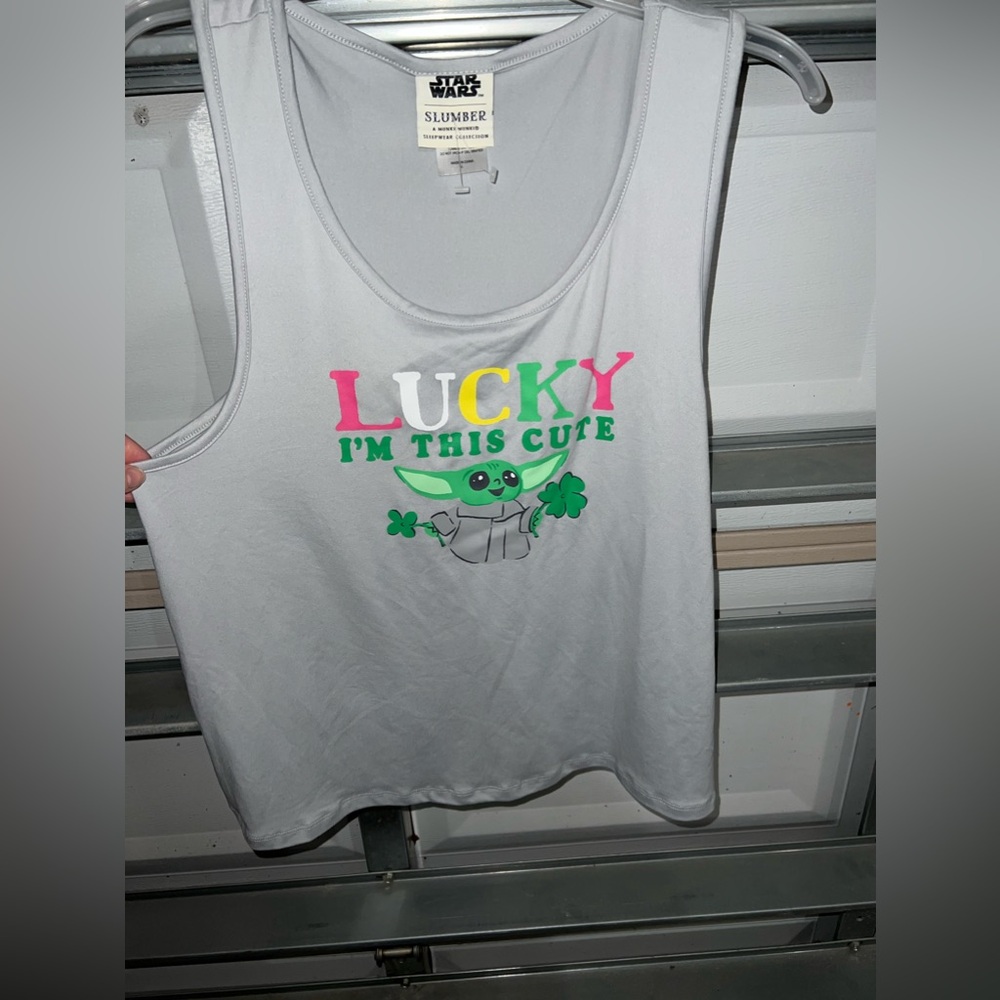 Star wars ladies tank top size large